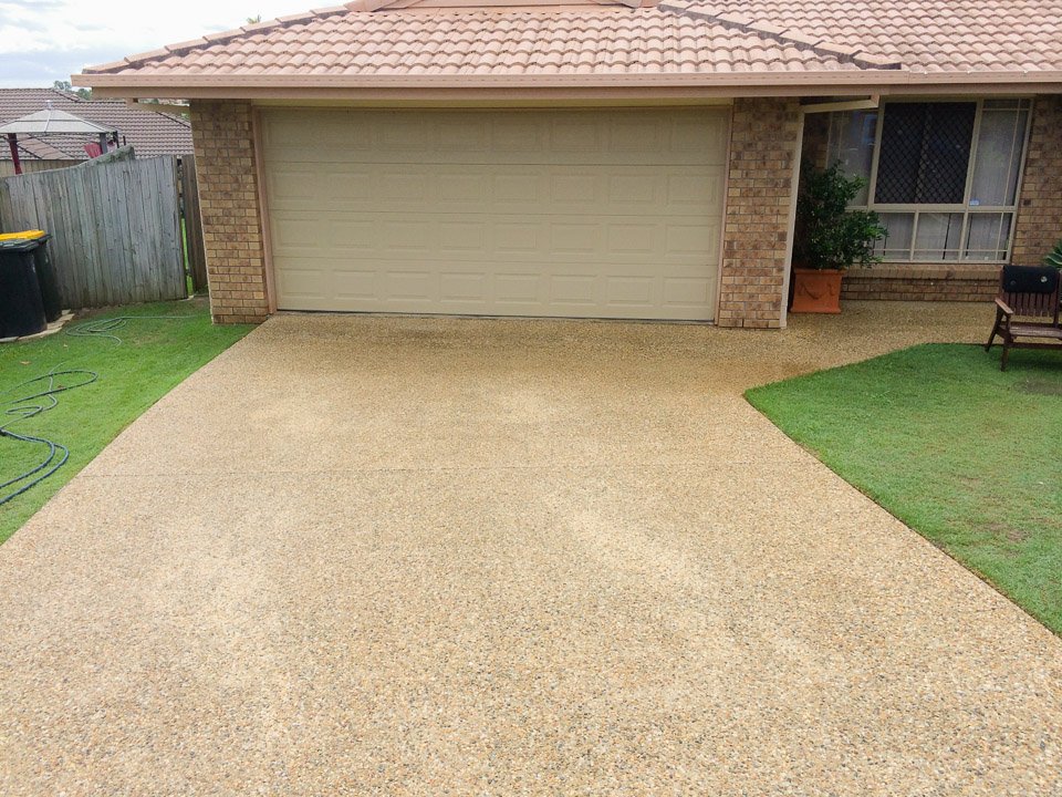 Brisbane Driveway after professional cleaning